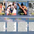 SI SPORTS ILLUSTRATED FOR KIDS Sheet 4 Trading Cards OLYMPIC HALL OF FAME #33-36