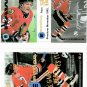SkyBox JEREMY ROENICK Inaugural Edition Emotion Promo Card sheet of 3 Cards