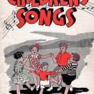 CHILDREN'S SONGS Piano Solo Music Book © 1937 - 32 SONGS!