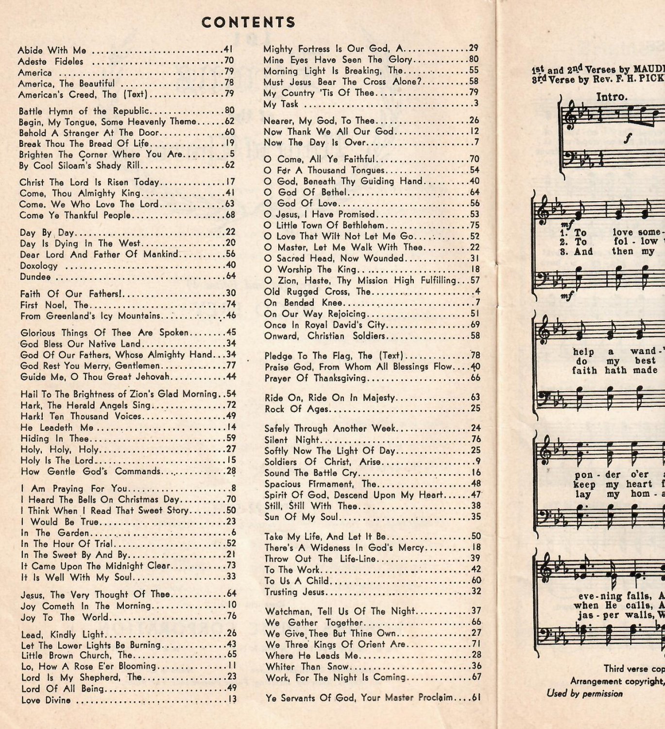 101 HYMNS OF THE HOUR OF CHARM Song Book Arranged and Edited by HUGO ...