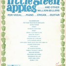 LITTLE GREEN APPLES AND OTHER MILLION-SELLERS Song Book Vocal Piano Organ Guitar