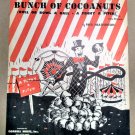 I'VE GOT A LOVELY BUNCH OF COCOANUTS Vintage Sheet Music © 1949