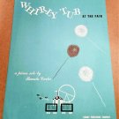 WHIRLY TUB AT THE FAIR Piano Solo Sheet Music by Buenta Carter © 1956