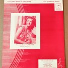 AUF WIEDERSEH'N, SWEETHEART Piano Vocal Ukulele Sheet Music VERA LYNN © 1952