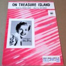 ON TREASURE ISLAND Piano/Vocal/Guitar Sheet Music GALE STORM © 1935