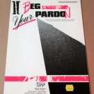I BEG YOUR PARDON Piano/Vocal Sheet Music KON KAN © 1988