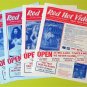 5 Vintage RED HOT VIDEO VANCOUVER Adult Video Tape Guides