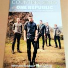 COUNTING STARS Piano Vocal Guitar Sheet Music ONE REPUBLIC © 2013 Cover Photo!