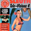 CELEBRITY SLEUTH MAGAZINE 25th Silver Anniversary Issue TELE•VISIONS 4
