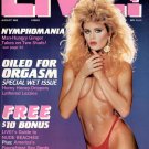 LIVE MAGAZINE August 1985 Beautifully Photographed Models in Full Color