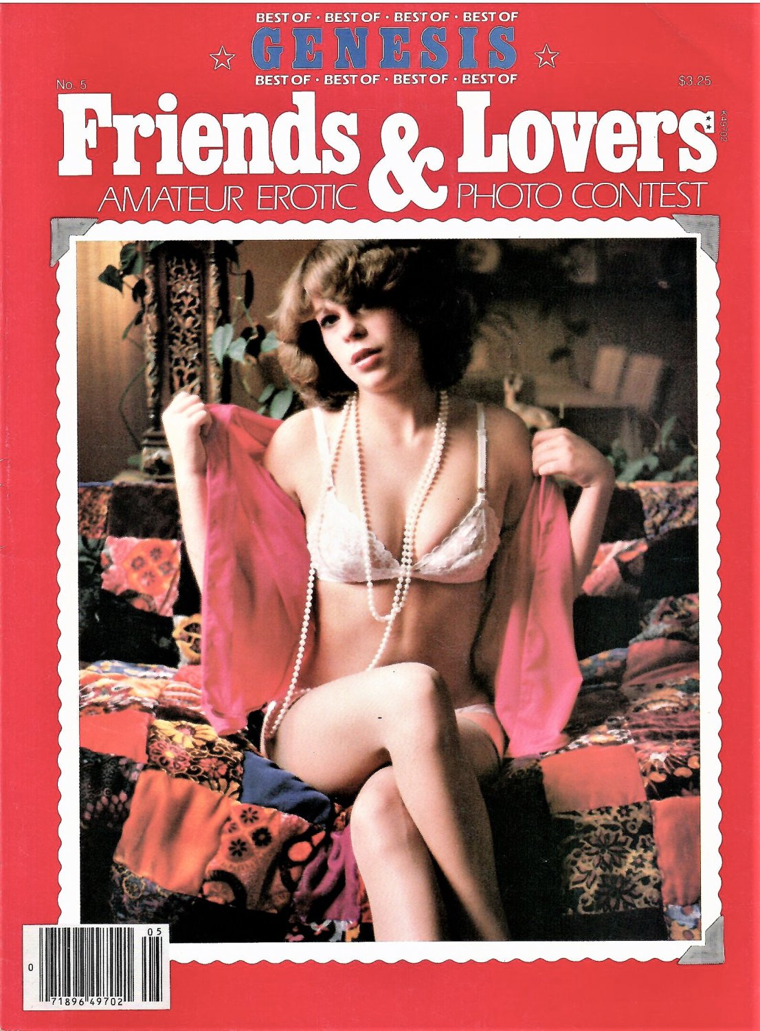 GENESIS FRIENDS and LOVERS MAGAZINE © 1981 Amateur Erotic Photo Contest Foto