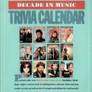 THE BILLBOARD MUSICIAN MAGAZINE 1990 Decade In Music Trivia Calendar