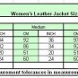 NWT Women's New Age Bomber Leather Jacket Style 52F