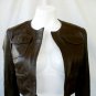 NWT Women's Made to Measure Cropped Bomber Leather jacket Style 2600