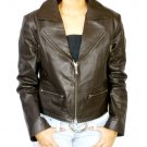 NWT Women's Blazer Cropped Leather Jacket Style F-S3