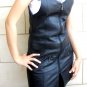 NWT Women's Sleeve Less Leather Dress Style 75-F