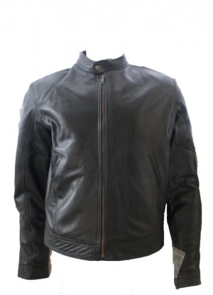 NWT Men's Classic Motor Bike Leather Jacket Style M38