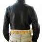 NWT Women's Cropped Bomber Leather Jacket Style 2800