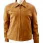 NWT Men's Bomber Sheep Snuff Leather Jacket Style M804