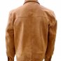 NWT Men's Bomber Sheep Snuff Leather Jacket Style M804