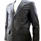 Made to Measure Men's 2 Button Classic Leather Blazer Style M80