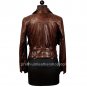 NWT Women's Leather Blazer Semi Cropped Style 24F