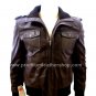 NWT Men's Bomber Dominance Leather Jacket Style M802