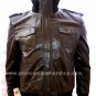 NWT Men's Bomber Dominance Leather Jacket Style M802