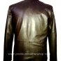 NWT Men's 3 Button Leather Blazer Jacket Style M18