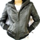 NWT Women's Bomber Leather Jacket Style 4FP Size Small