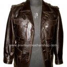 Men's Blazer Spy Series Leather Jacket MD12 Big & Tall Size 6XL 60" chest