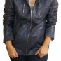 NWT Women's Biker Leather Jacket Style 5700 Size "S" Color Black