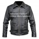 NWT Men's Casual Cruiser Leather Jacket Style MD-84