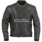 Men's Easy Rider Biker Leather Jacket Style MD-68
