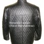NWT Men's Big & Tall Quilted Diamond Stitch Leather Jacket Style MD-36BNT