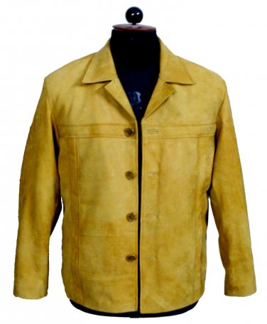 NWT Men's Blazer Sheep Skin Snuff Leather Style M68 size XL $120 + shipping or your best offer