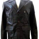 NWT Men's 3 Button Leather Blazer Style M26 Size 2XL $120 + shipping or your best offer
