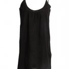 Women's House of Brands Zara Basic Black Cotton Sleeveless Top