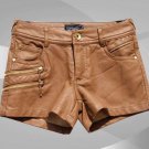 NWT Ladies Leather Shorts Style WS14