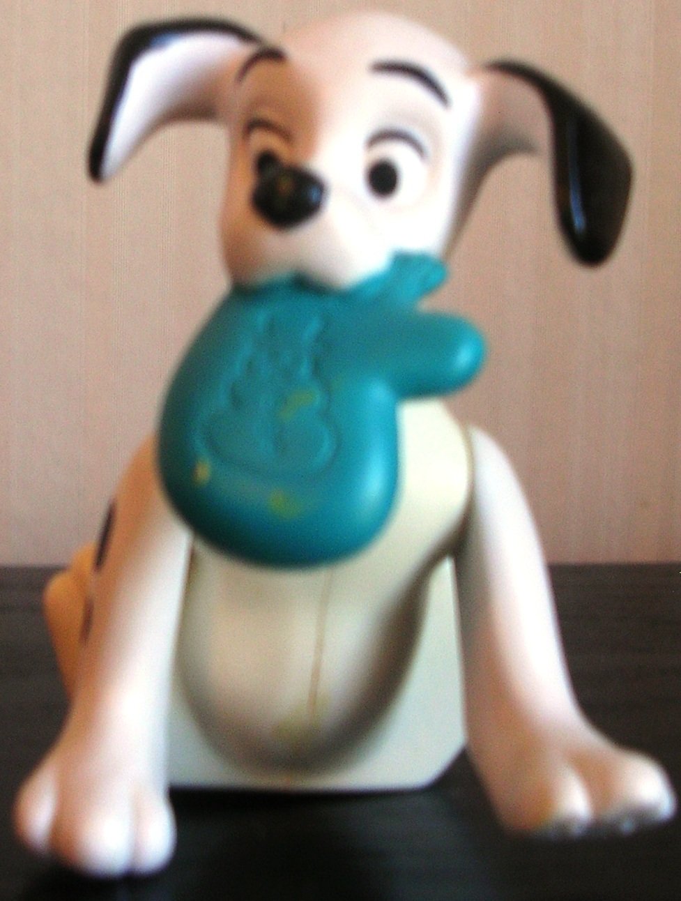 mcdonalds toy dog with big nose