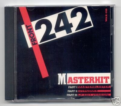 FRONT 242 - MASTERHIT - 1989 CD SINGLE wax trax