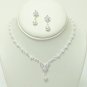 Dainty "Y" Austrian Crystal Set BLP335