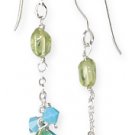 Swarovski Crystal Turquoise Earrings 63348