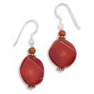Red Coral Earrings 64125