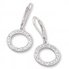 Open Circle Earrings 63214