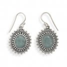 Rough-Cut Emerald Earrings 64795