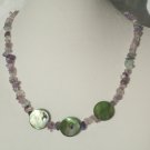 Fluorite Necklace Set