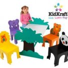 KidKraft Jungle Table and Chair Set