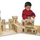 Melissa & Doug Folding Medieval Castle Pretend Play