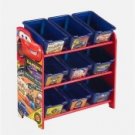 Disney Pixar Cars Lightning McQueen 9 Bin Toy Organizer